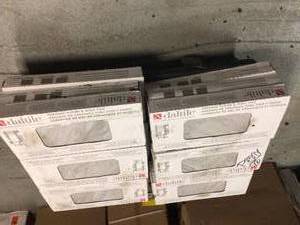 Pallet with 18 Cases Dalite Newgate Gray Marble Matte 12 in. x 24 in. Glazed Ceramic Floor and Wall Tile (15.04 sq. ft.Case) see pictures