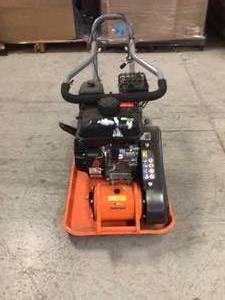 3000 lb. Compaction Force Plate Compactor Briggs and Stratton 6.5HP208cc by YARDMAX Customer Returns See Pictures