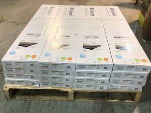 Pallet of Lighthouse Oak 8.7 in. W x 47.6 in. L Luxury Vinyl Plank Flooring (20.06 sq. ft.  case) by Lifeproof Customer Returns See Pictures