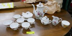 Large sized toy china Tea set, not the miniature type