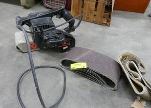 Craftsman 4 belt sander with belts