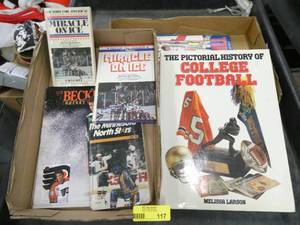 Books - History of College Football and the Miracle on Ice