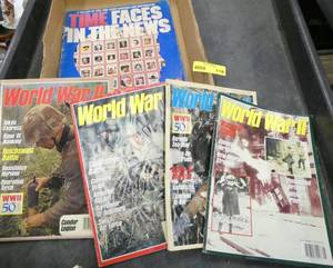 Vintage magazines, Time and WWII (1992)