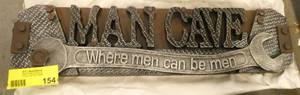 New Man Cave sign