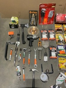 Various Brands of Hand Tools, Power Tools, Shop Equipment & More Various Kinds & Conditions. See Pictures