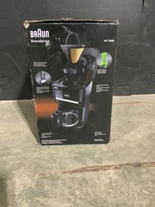 Braun BrewSense 12-Cup Programmable Black Drip Coffee Maker with Temperature Control. See Pictures