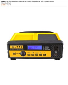DEWALT Car Battery Starter, Crown Staples, Saw, Wrenches & 20V Brushless Trimmer. Various Conditions. See Pictures