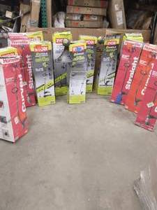 LOT OF RYOBI  AND HOMELITE TRIMMERS