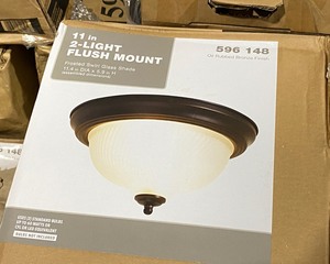 lot 11 image: Bulk Lighting, partial pallet of ceiling fixtures