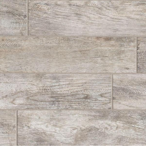 lot 1 image: Pallet of Montagna Dapple Gray 6 in. x 24 in. Porcelain Floor and Wall Tile, Qty 391 S.F.