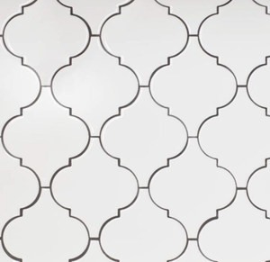 lot 5 image: Marazzi Glazed Ceramic 6x6 Arabesque Wall Tile, Qty 259 s.f.