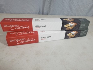 lot 23 image: 2 New Reusable Grilling Mats