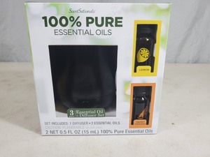 lot 27 image: New Essential Oil Diffuser Set