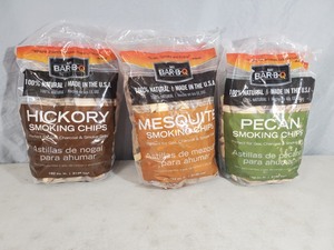 lot 63 image: 3 New Bags of Flavored Snoking Chips