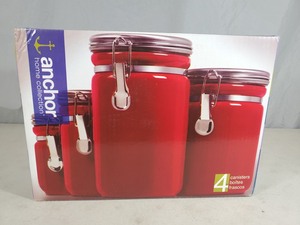 lot 71 image: New Anchor Canister Set