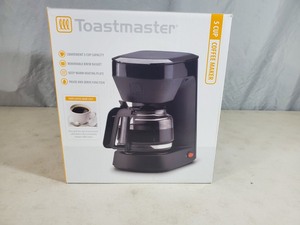 lot 74 image: New Toastmaster 5 Cup Coffee Maker