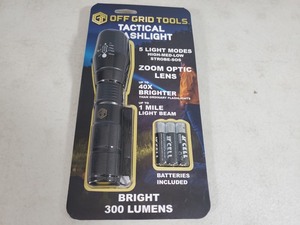 lot 78 image: New Off Grid Tools Tactical Flashlight