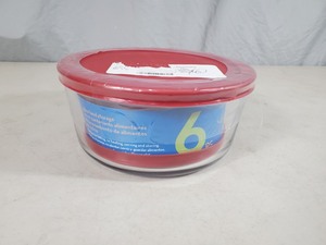 lot 82 image: New 6 Piece Anchor Glass Food Storage Set