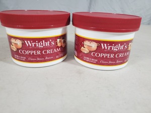 lot 85 image: 2 New Jars of Wrights Copper Cream