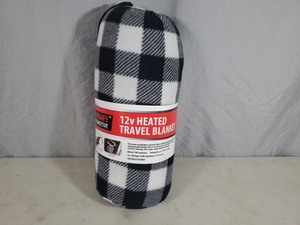 lot 98 image: New 12v Heated Travel Blanket