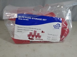 lot 103 image: New 60 Piece Food Storage Set