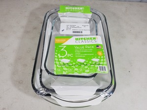 lot 136 image: New Kitchen Classics 3 Pc Bakeware Set