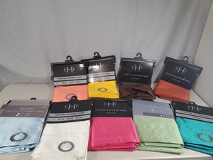lot 153 image: 9 New Curtain Panels