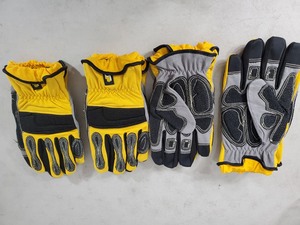 lot 168 image: 4 New Pairs of XL Work Gloves