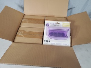 lot 171 image: New Case of 12 Wilton Suger Sheets Border Cutting Inserts for Cake Decorating