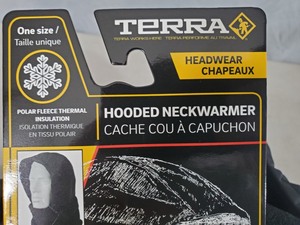 lot 176 image: 2 New Terra Hooded Neckwarmer