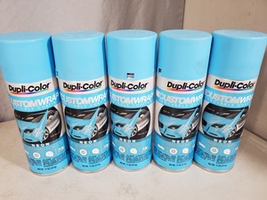 lot 184 image: 5 New Dupli-Color Plasti-Dip Custom Wrap Removable Coating