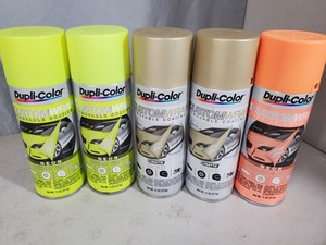 lot 186 image: 5 New Dupli-Color Plasti-Dip Custom Wrap Removable Coating