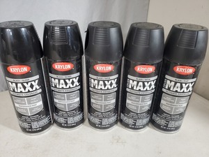 lot 190 image: 5 New Cans Krylon Spray Paint