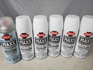 lot 191 image: 6 New Cans Krylon Spray Paint