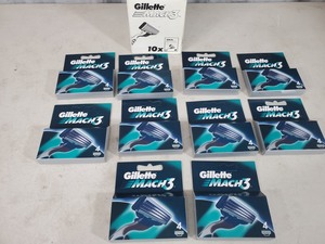 lot 192 image: 40 New Gillette Mach 3 Razor Cartridges