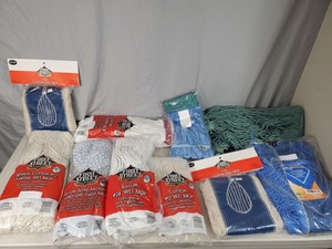 lot 203 image: 10 New Mop Heads