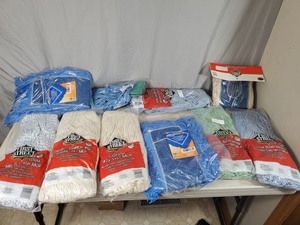lot 204 image: 10 New Mop Heads