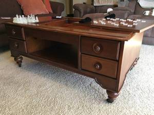 lot 206 image: Game Coffee Table wGames