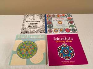 lot 230 image: Set of 4 Meditation Coloring Books