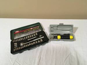 lot 237 image: 40 Piece RatchetSocket Set & 14 Pc Set