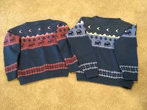 lot 371 image: Wapiti Woolies, 2 Wool Ski Sweaters