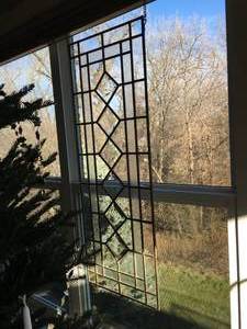 lot 303 image: Beautiful Leaded Glass Art #3