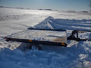 lot 12 image: 98 x 72 Snowmobile trailer