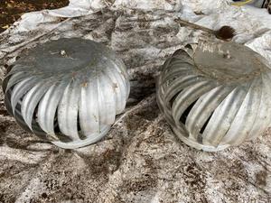 lot 81 image: Pair of Turbine Vents