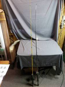 2 Fishing Poles with Reels
