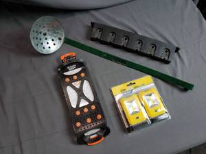 Ice Cleats, Led Lights, Ice Scoop, Rod Holder