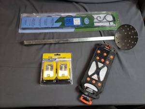 Ice Cleats, Led Lights, Ice Scoop, Rod Rack