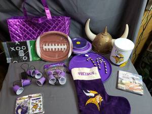 Minnesota Vikings and Football Party Items