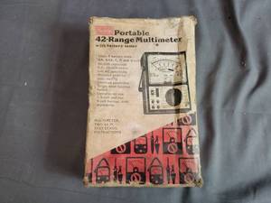 Vintage Sears Multimeter