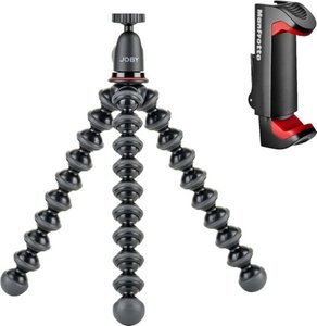 lot 8 image: JOBY - GorillaPod 1K SMART Kit Tripod - BlackRedCharcoal